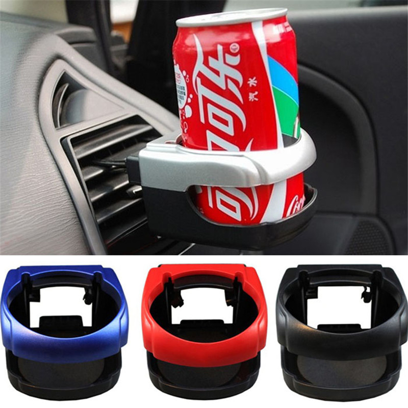 Universal Car Vent Cup Drink Bottle Holder in Car - Red