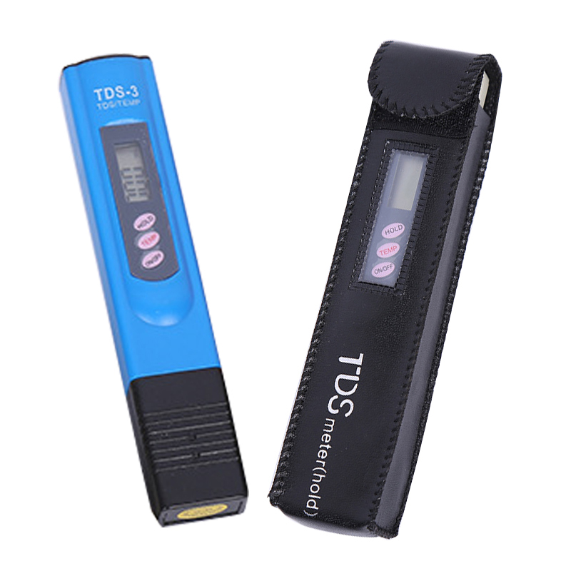 Portable Digital Water Meter Filter Measuring Pen TDS Water Quality Tester - Blue
