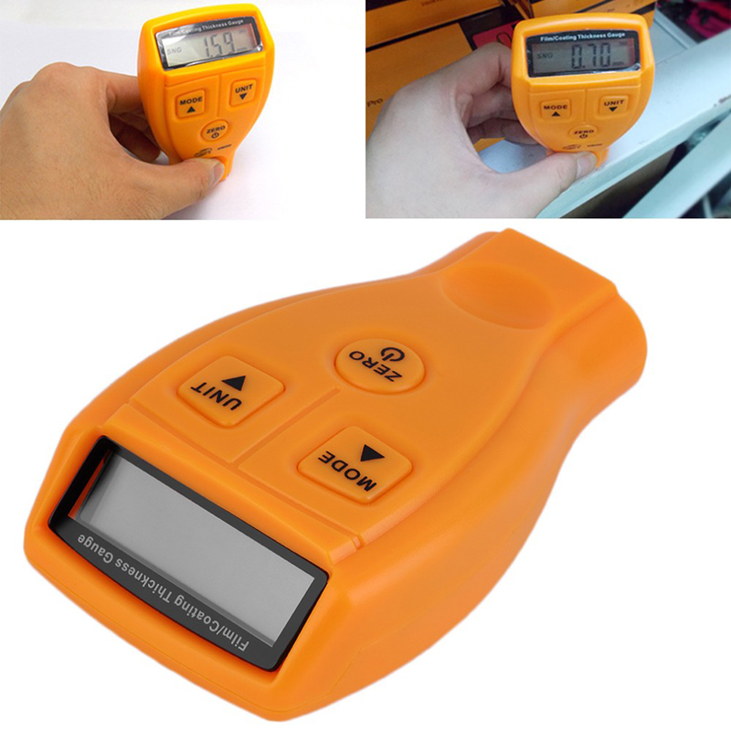 Ultrasonic Thickness Gauge Paint Digital Coating Thickness Measuring Tool
