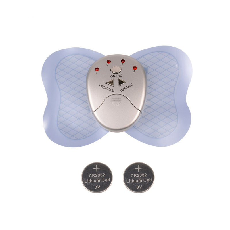 Mini Electronic Butterfly Design Body Fitness Muscle Massager - Blue