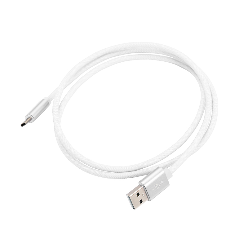 1M Type C USB Data Charging Cable for Samsung Huawei - White