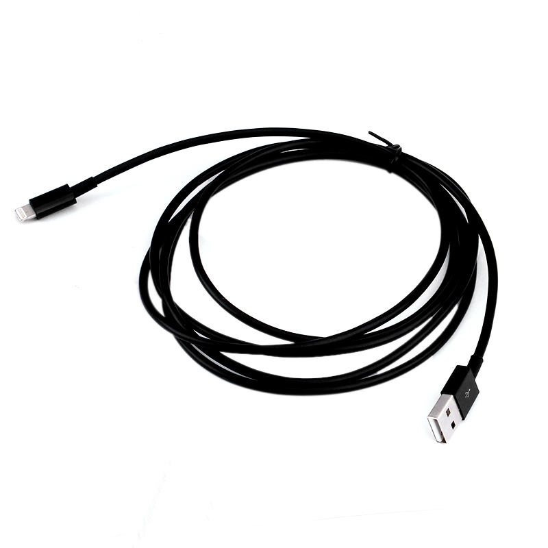 3m Bigger Thickened Strong Data Charging Cable for iPhone 5/ 5S /6 / 6 Plus - Black