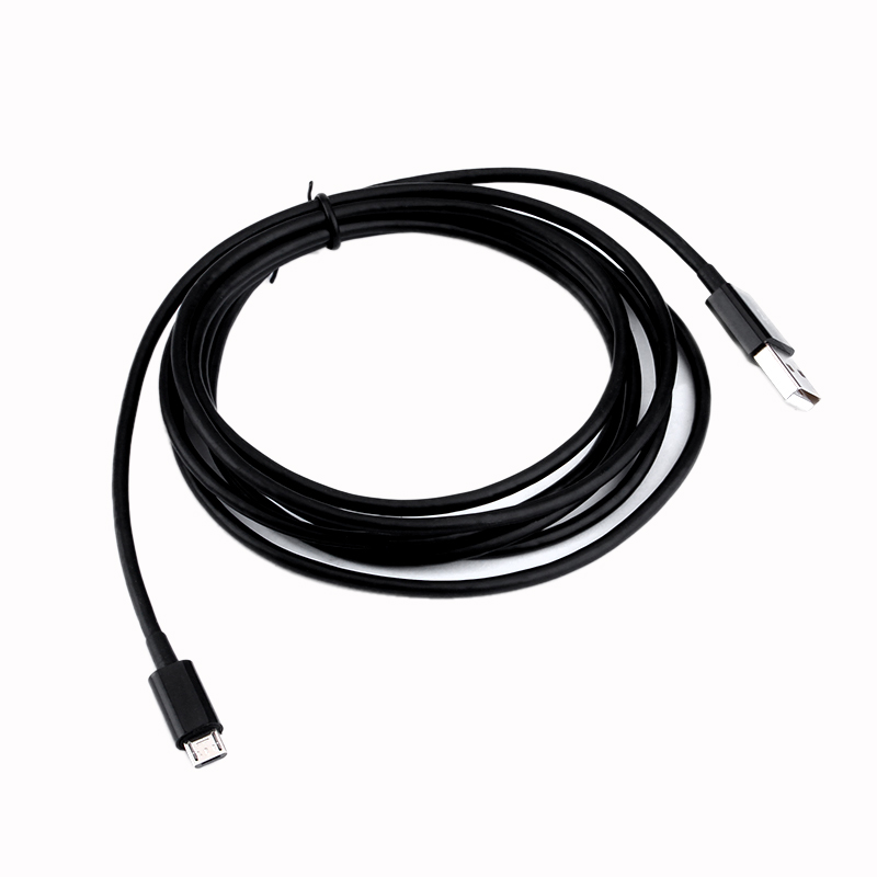 3m Micro USB Bigger Thickened Strong Data Charging Cable - Black