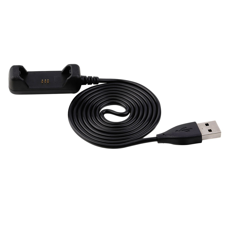 Fitbit Flex 2 Wristband Replacement USB Charger Cable Charging Cord Line - Black