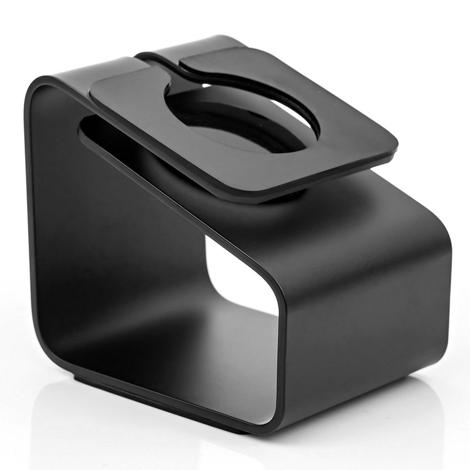 Aluminum Metal Charging Stand Docking Station Holder for Apple Watch iWatch - Black