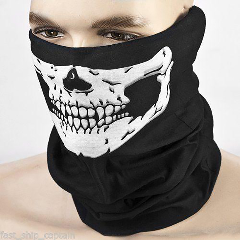 Fashion Multi Function Mask Seamless Headband Skull Scarf