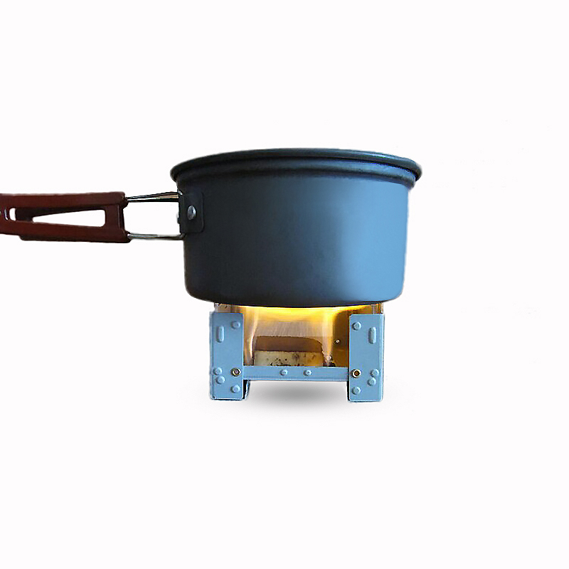 Portable Folding Outdoor Travel Solid Alcohol Stove