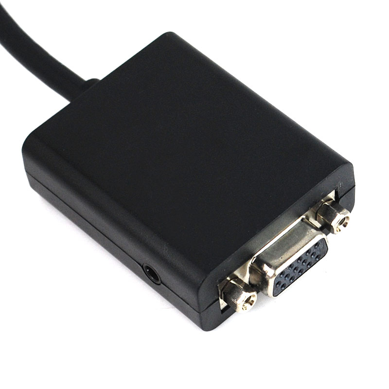 Golden-plated HDMI TO VGA+AUDIO Cable