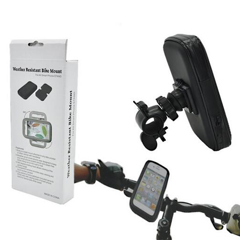 Bicycle Tube Frame Waterproof Bike Bag with Phone Screen Touch Holder Size M