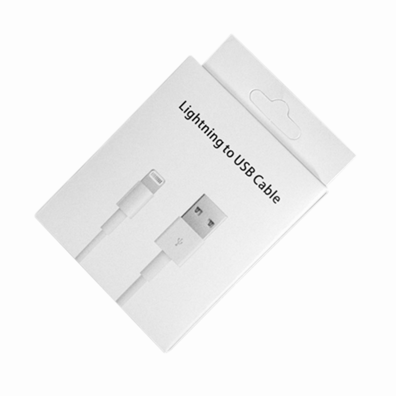 Lightning to USB Cable Packing Box for iPhone 5 / 6 Data Cable