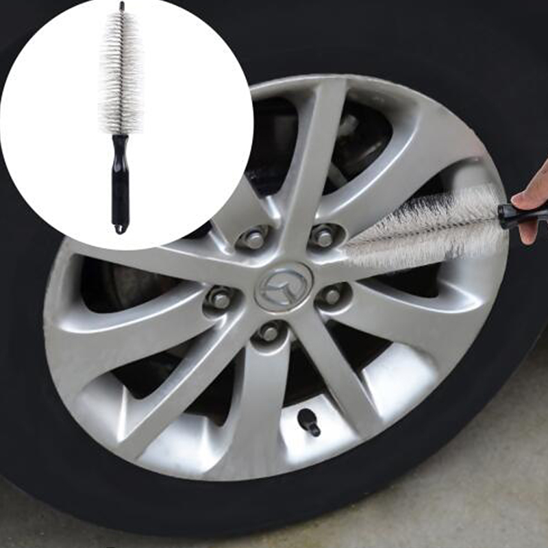 Portable Vehicle Tire Hub Washing Brush Wheel Cleaning Tool