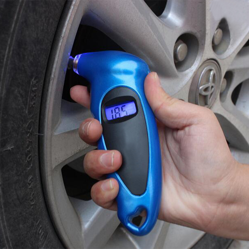 Digital Tire Pressure Gauge for Car Auto Truck with LCD and Non-Slip Grip