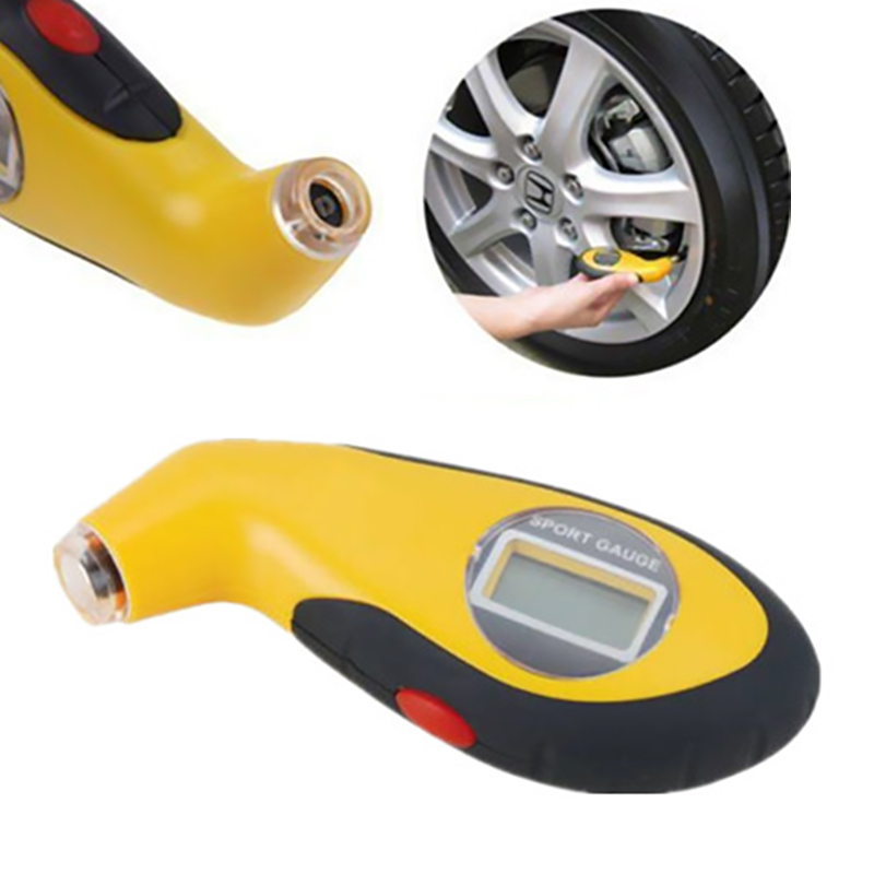 Digital Tyre Air Pressure Gauge for Auto Car Motorcycle