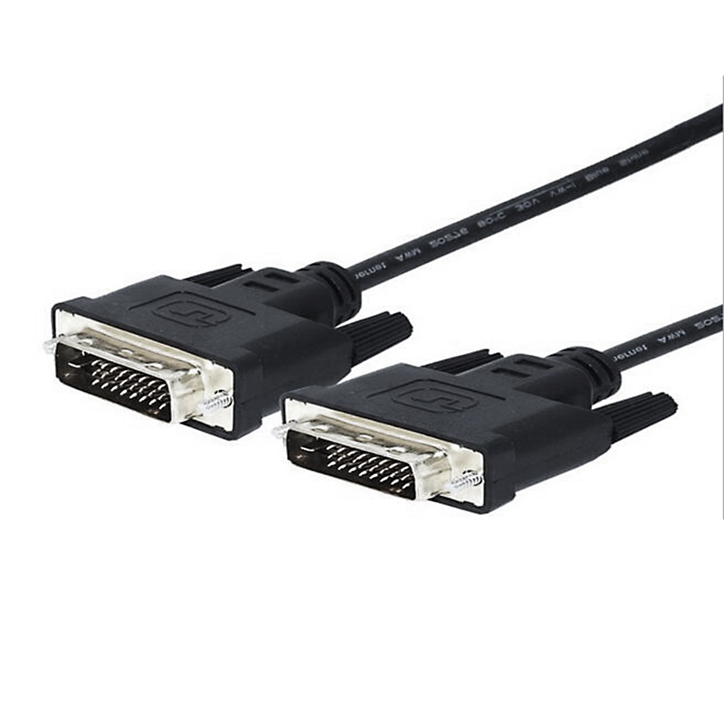 1M DVI 24+1 Male to Male Cable Lead Connect Adapter for Computer PC Notebook to Monitor TV