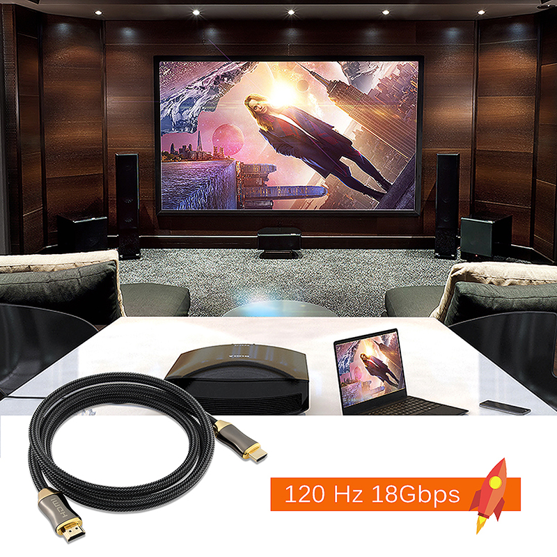 3M 1080P 4K HDMI 2.0 Male to Male Cable for PS3 Xbox Projector