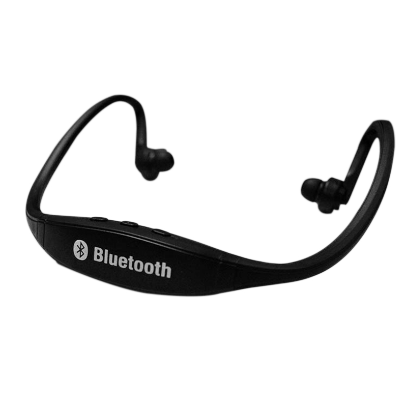 Bluetooth Wireless Sports Stereo Headset Headphones with Music Call - Black