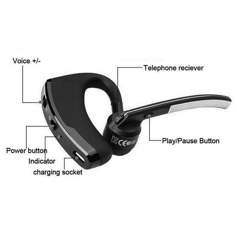 V8 In-Ear Wireless Bluetooth Stereo Headset Earphones