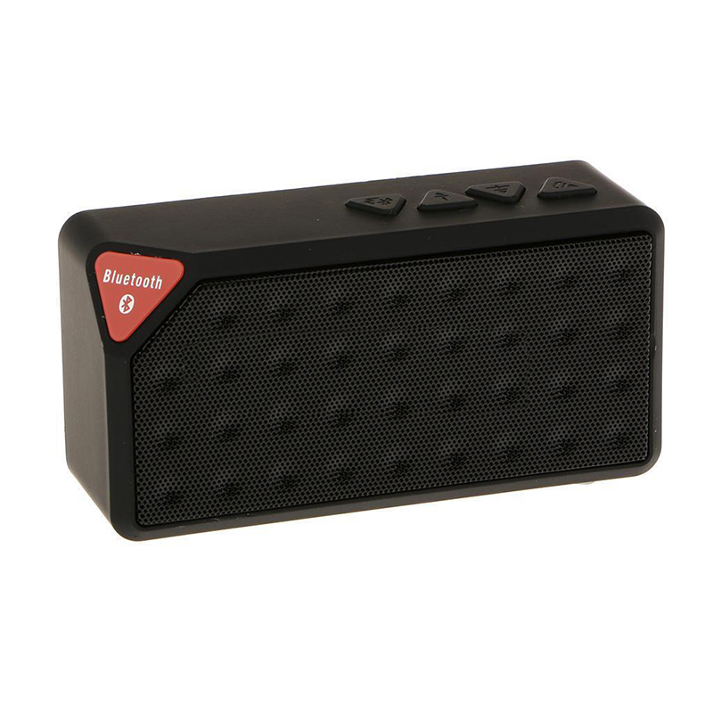 Water Cube Mini X3 Wireless Bluetooth Speaker for Laptop Cellphone - Black