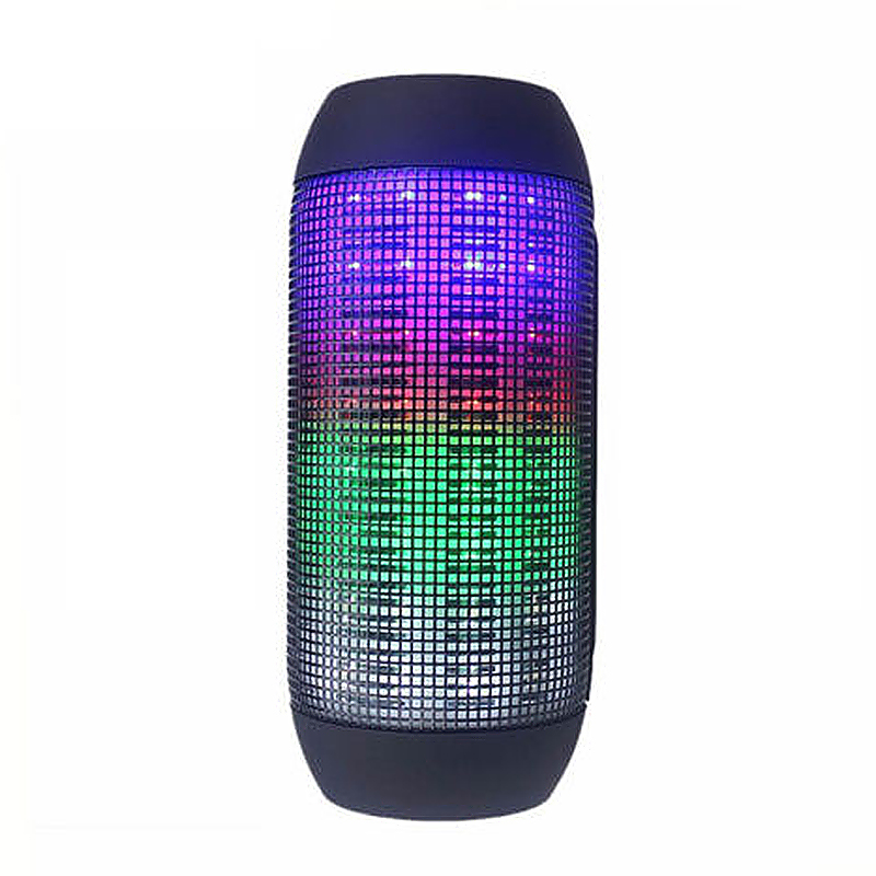 Pulse HIFI LED Light Wireless Bluetooth Speaker Stero Subwoofer for Samartphones - Black