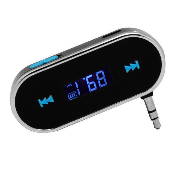 Wireless FM Transmitter MP3 Player Car Kit Charger for iPhone 6 5S - Black