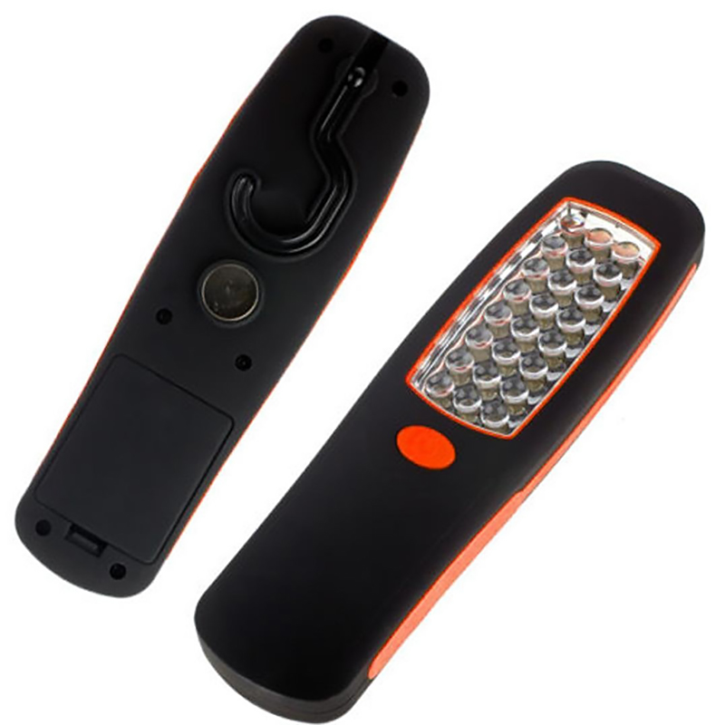 Cordless Magnetic 24 LED Inspection Lamp Flashlight Light Camping Working