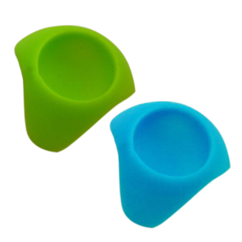 Silicon Egg Cup Serving Kitchen Boiled Eggs Cups Holders Random Color
