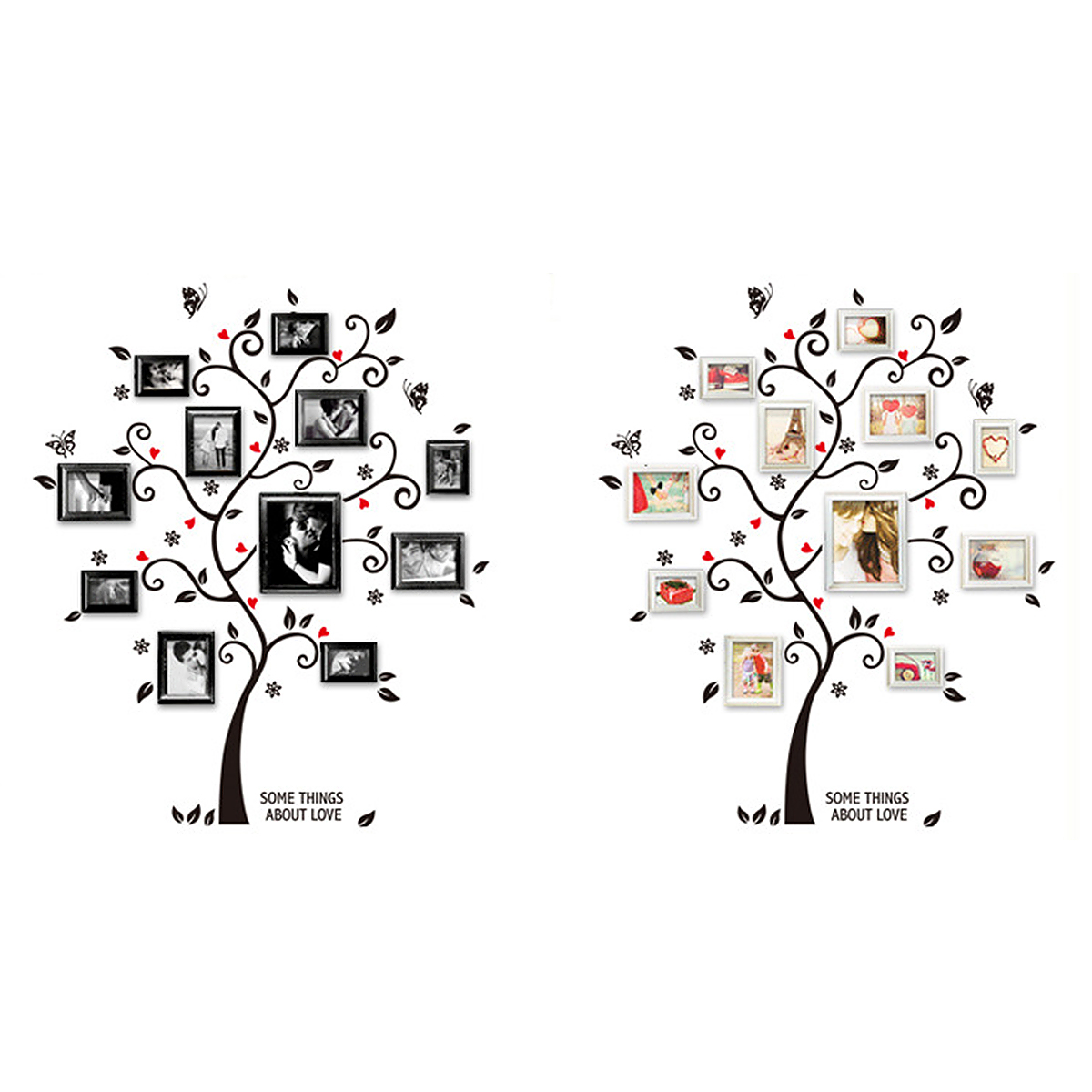 Family Tree Wall Decal Sticker Photo Picture Frame Decor