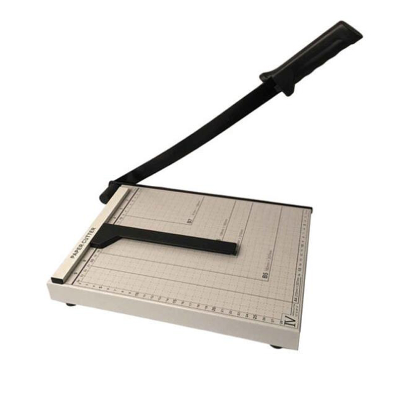 A4 Guillotine Photo Paper Cutter Card Trimmer Ruler for Home Office