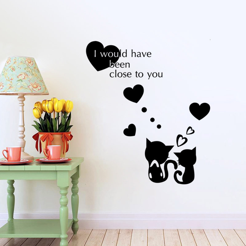 I Would Have English Study Room Bedroom Wall Decoration Wallpaper Stickers
