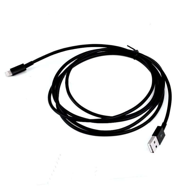 1m Bigger Thickened Strong Data Charging Cable for iPhone 5/ 5S /6 / 6 Plus - Black