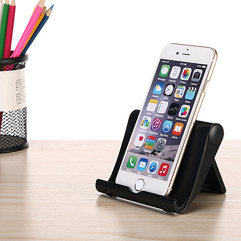 Universal Desktop Stand Station Holder for Smart Phones - Black