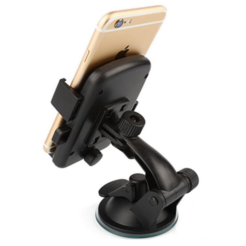 360 degree Car Dashboard Suction Grip Phone Mount Holder Stand - Yellow