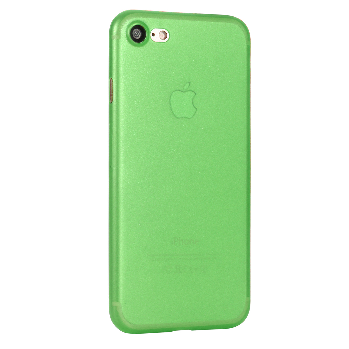 Ultra Slim Full Cover Frosted PC Phone Cover Case for iPhone 7/8 - Green