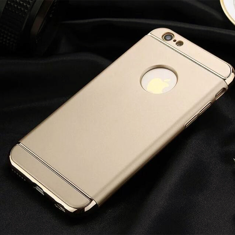 Luxury Hard Ultra-thin Shockproof Armor Back Case Cover for iPhone 7 - Gold