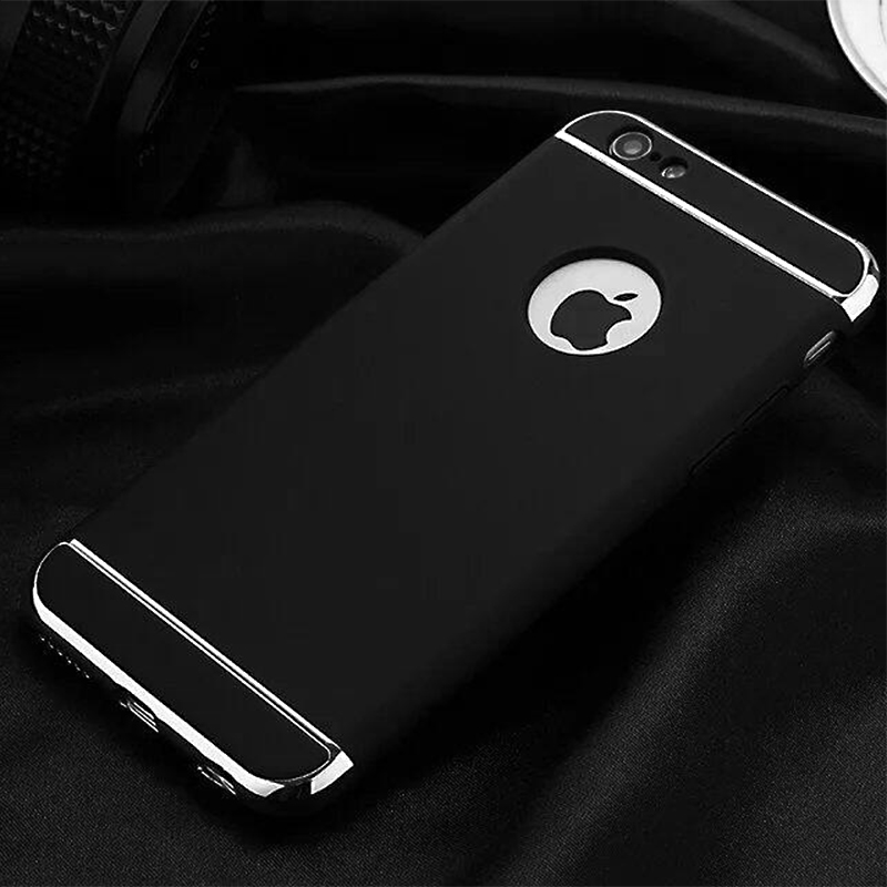 Luxury Hard Ultra-thin Shockproof Armor Back Case Cover for iPhone 7 - Black