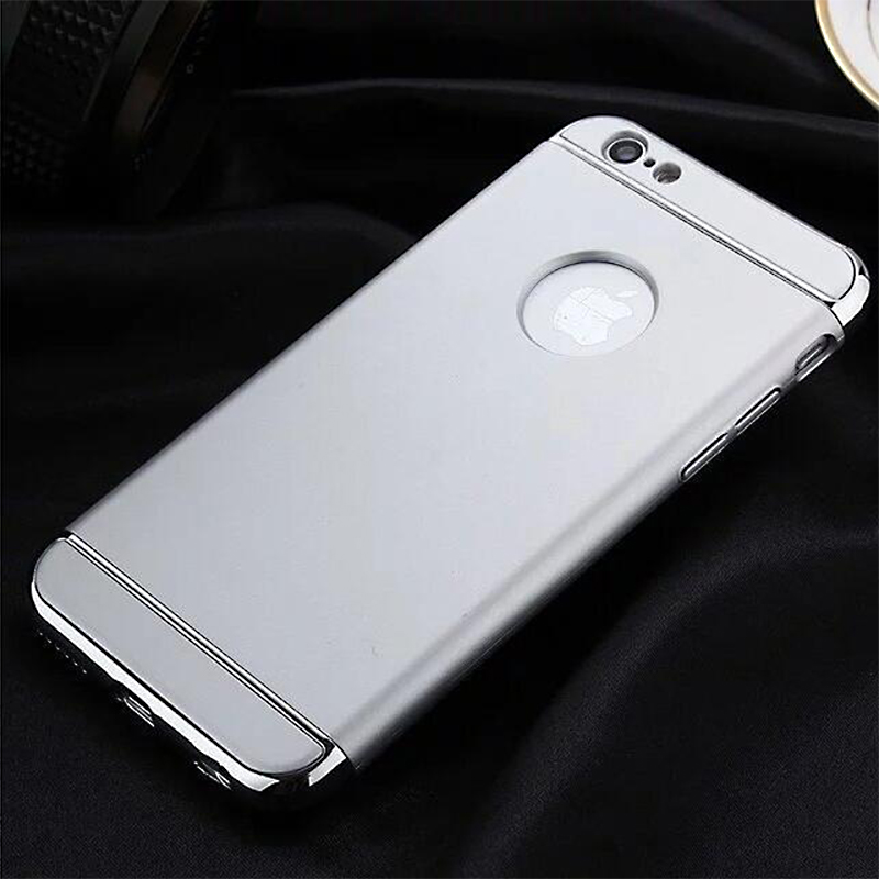 Luxury Hard Ultra-thin Shockproof Armor Back Case Cover for iPhone 7 Plus - Silver