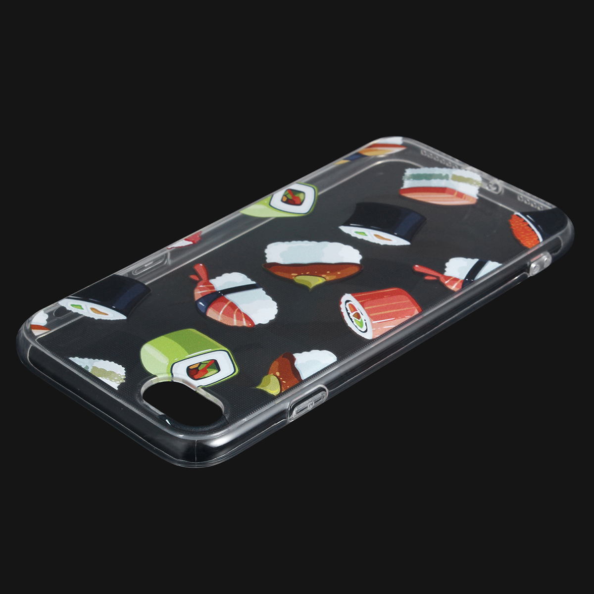 New Slim Soft TPU Transparent Printing Phone Case for iPhone 7 - Sushi