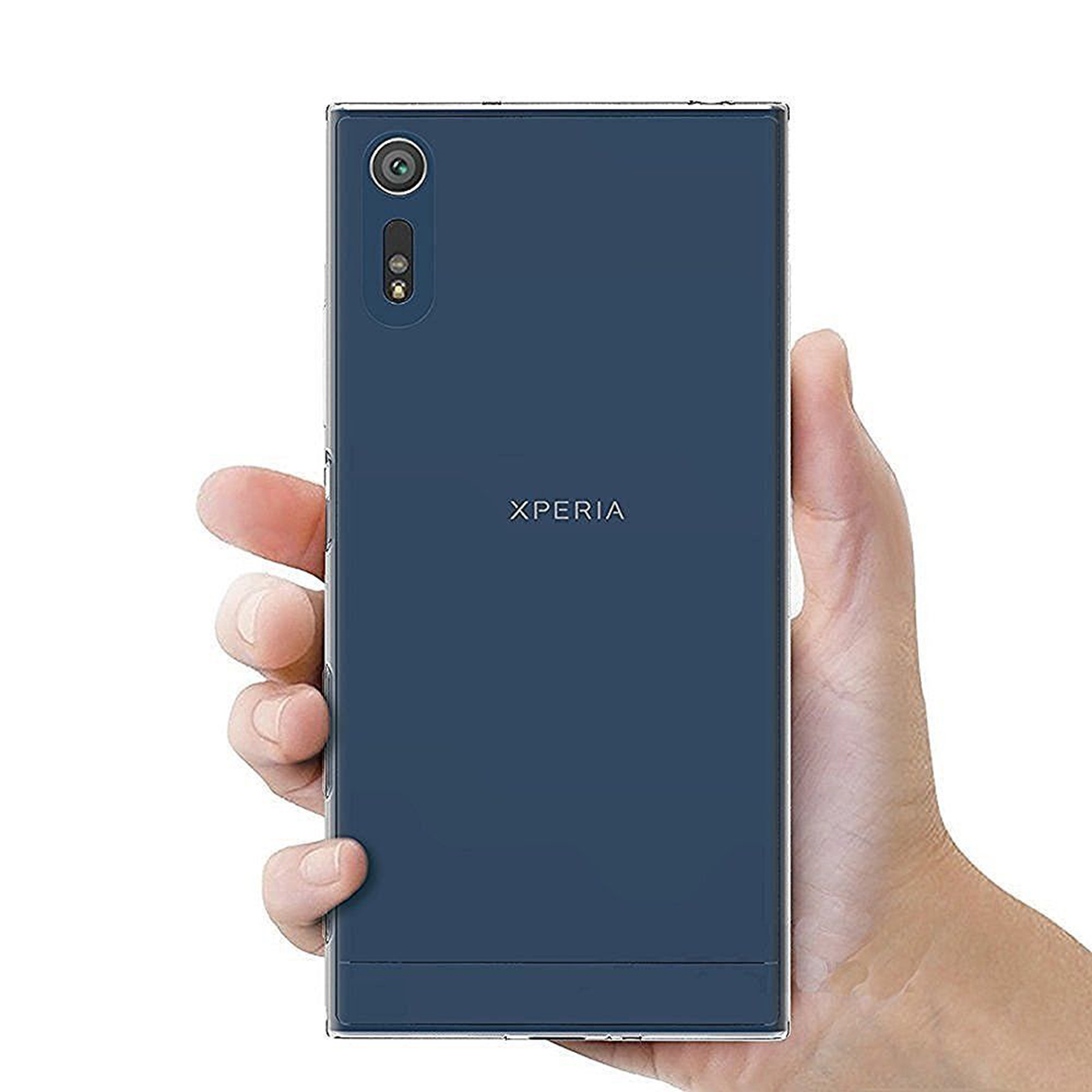 Transparent Crystal Clear TPU Soft Cover Case Skin for Sony Xperia XZ