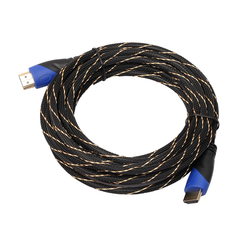 New Braided HDMI Audio Video Cable HD 3D for PS3 Xbox HDTV - 5M