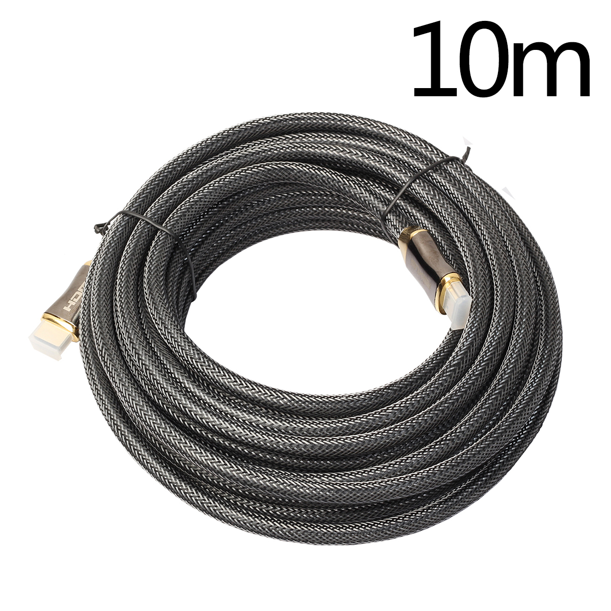 Braided Ultra HD HDMI Cable v2.0 High Speed Ethernet HDTV Cable 10M - Black