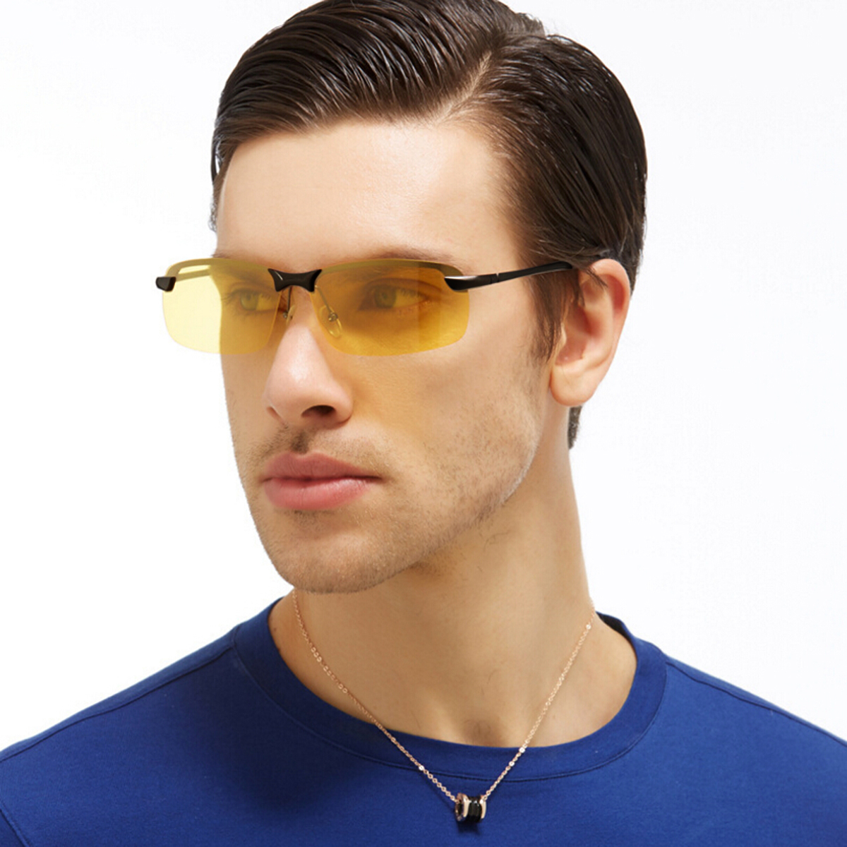 Driver Night Vision Anti Glare Goggles Driving Prevention Glasses