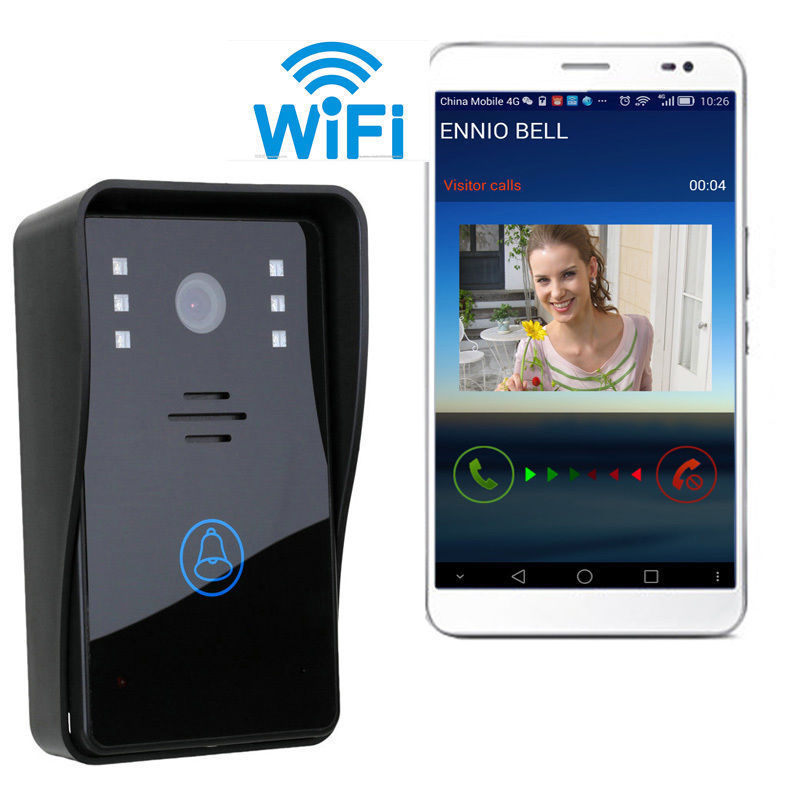 New Wireless Wifi Remote Video Camera Phone Intercom Home Security Door Bell