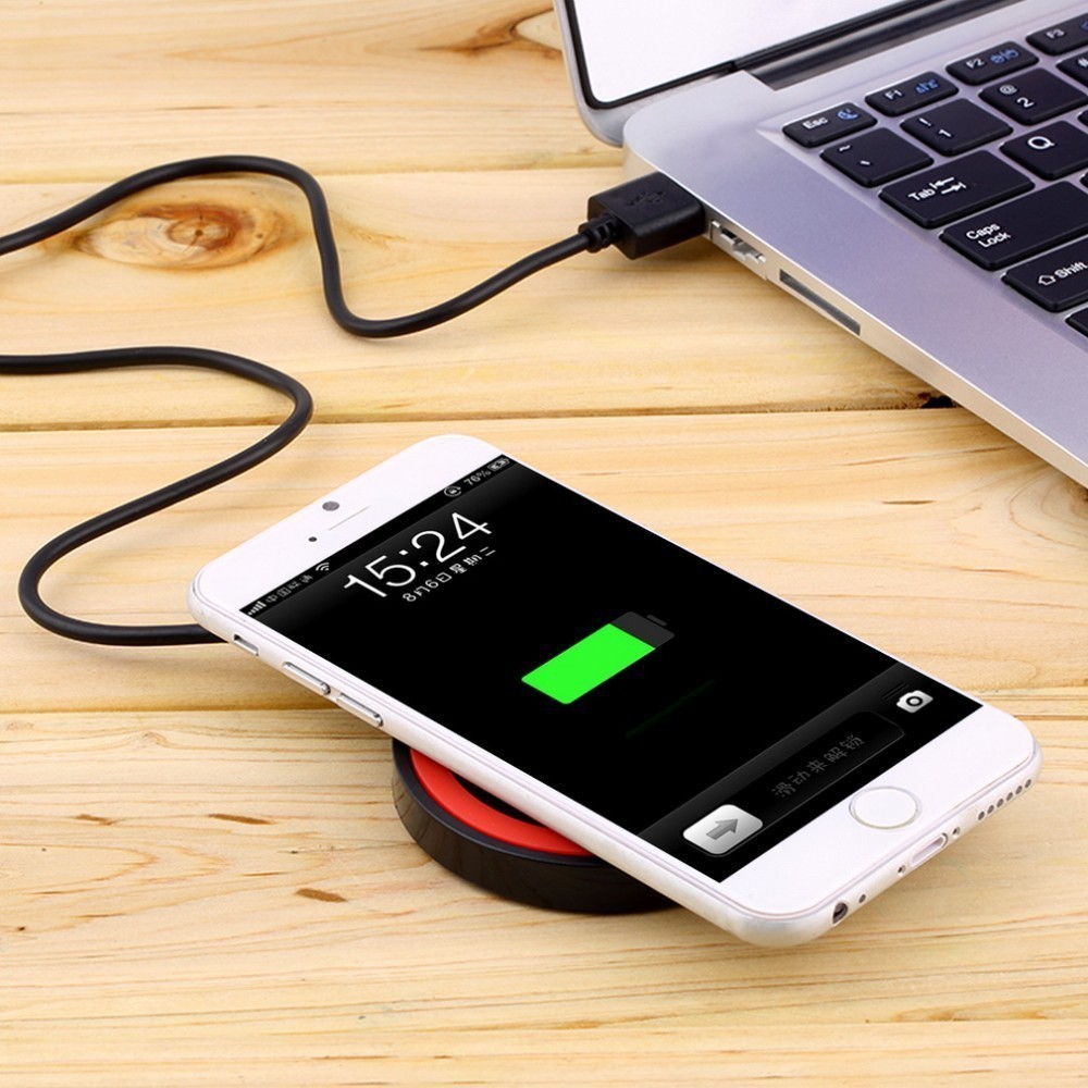 QWireless Charger Pad Qi Standard Transmitter for All Qi-enabled Devices