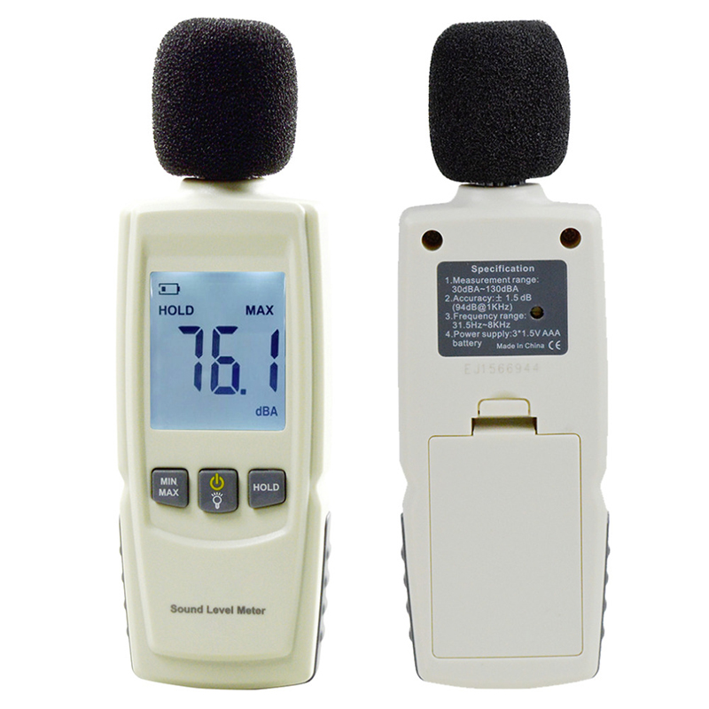 Mini Electric Digtal Noise Detector High Precision Sound Meter