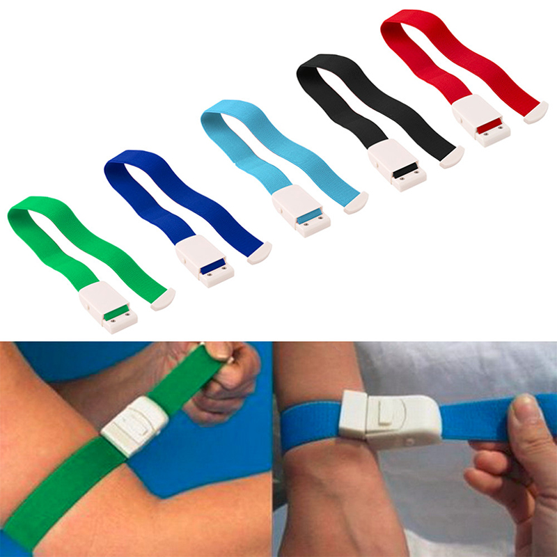 Outdoors Emergency Tourniquet Buckle Medical Paramedic Quick Stop Bleeding Band - Blue