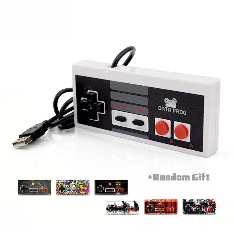 Wired USB Gaming Controller Joystick For NES Gamepad PC MAC Tablet Gamer