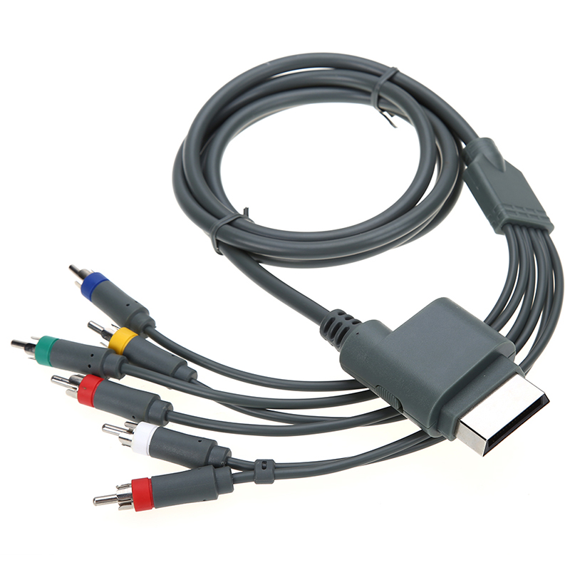 1.8m Component AV Connect Cable for XBOX 360 Gamepad Console