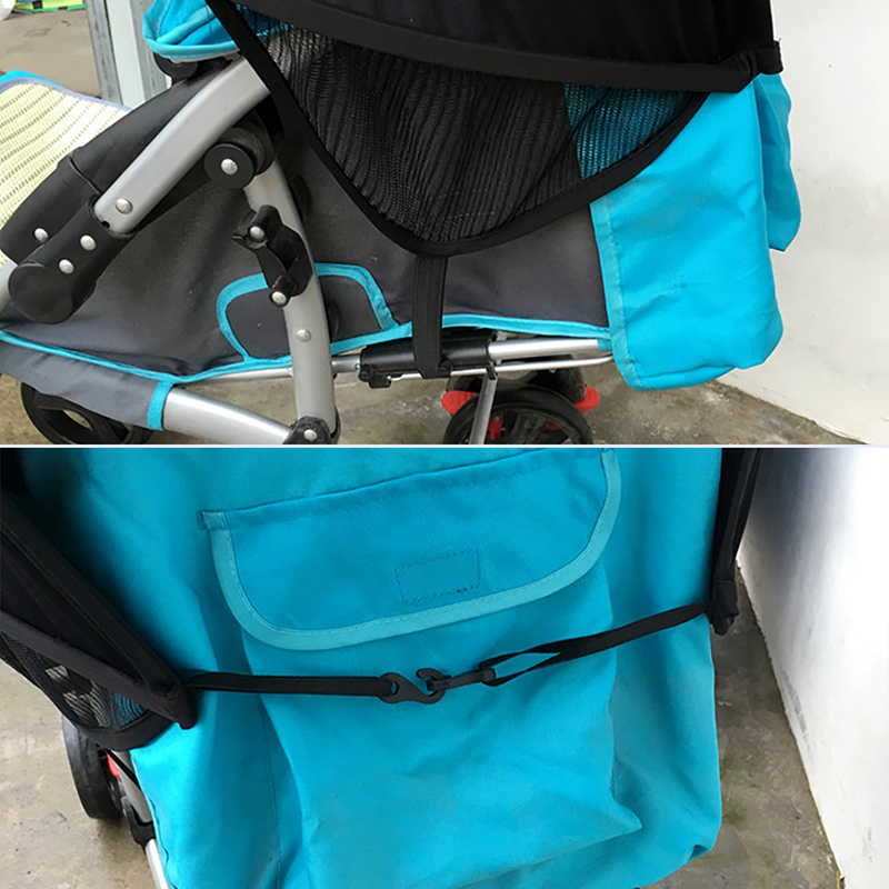 Baby Carriage Sun Shade Canopy for Car Seat Pushchair Pram Jogger Stroller - Black