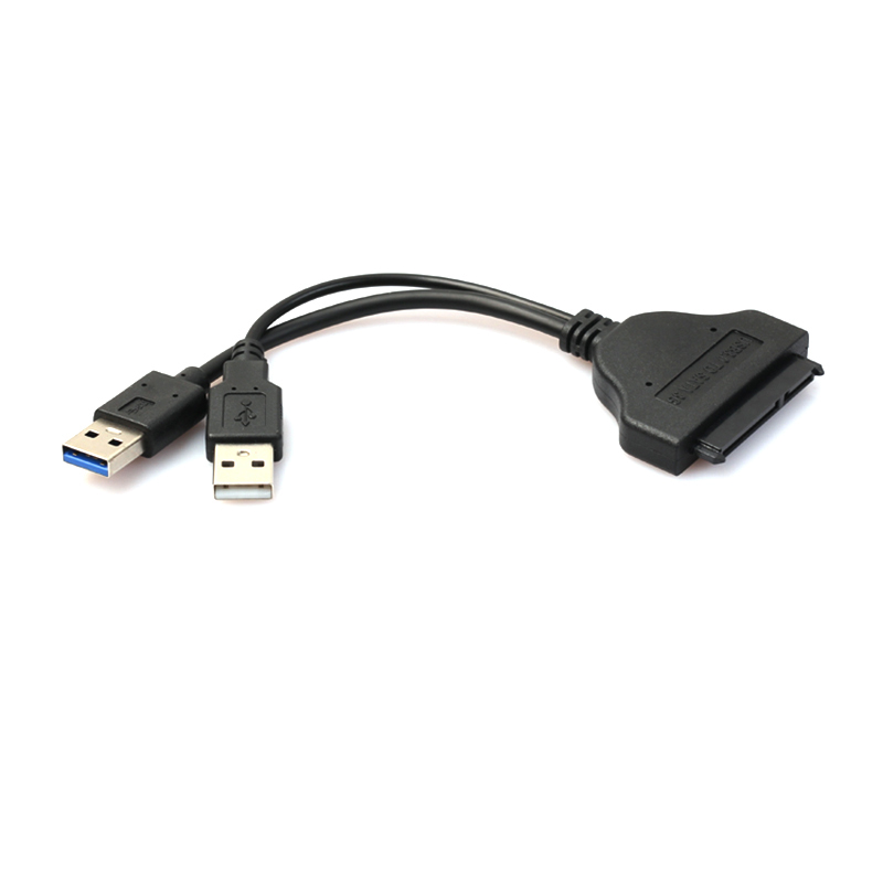 USB 3.0 to SATA 22Pin Data Power Cable Adapter for 2.5inch HDD Hard Disk Driver