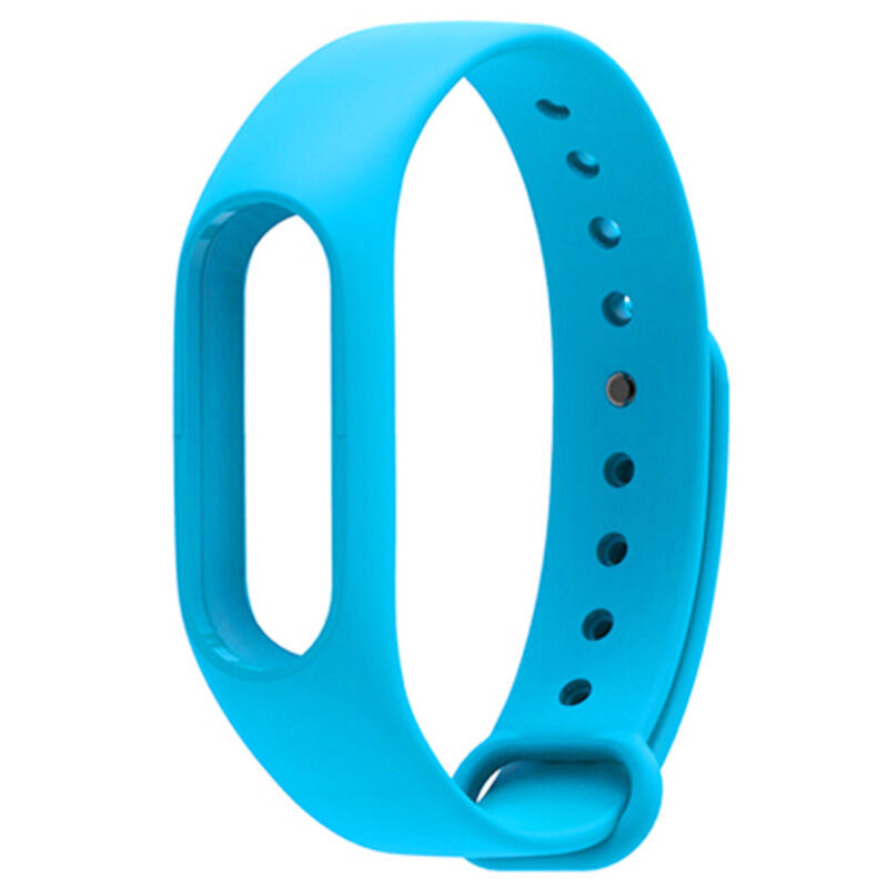 Replacement Silicone Wrist Strap Wristband Bracelet for Xiaomi Mi Smartband 2 - Blue